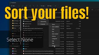 How to Sort Folders in Windows