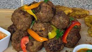 BOULET|| BEST HAITIAN STYLE MEATBALLS|| BOULÈT VYANN