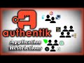 Authentik - Users' Apps Restriction