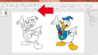 How to remove color from image to Colorize in PowerPoint.