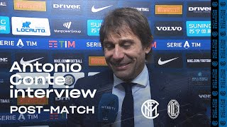 INTER 4-2 AC MILAN | ANTONIO CONTE EXCLUSIVE INTERVIEW: "This is a special night" [SUB ENG]