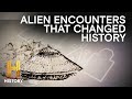 Ancient Aliens: TOP 3 EXTRA-TERRESTRIAL ENCOUNTERS THAT CHANGED HISTORY