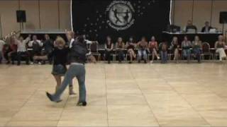 Melina Ramirez and Tip West Lindy Hop/West Coast Swing Crossover