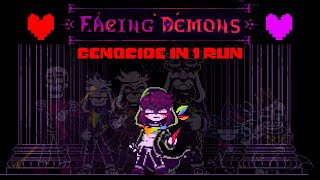 Storyshift facing demons | Completed genocide in 1 run