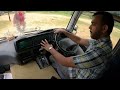 toyota coaster bus lesson how to drive pov drive.