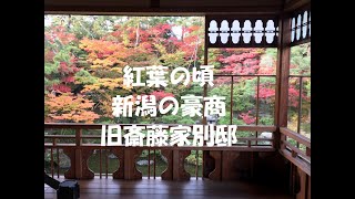 旧斎藤家別邸〜紅葉の頃〜