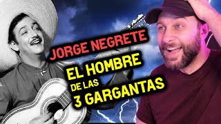 Cuando no existía autotune | JORGE NEGRETE tenía 3 gargantas al parecer