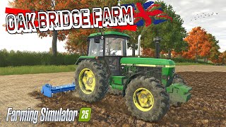 Race To Beat The Rain ! Ep4 | Oak Bridge Farm | Farming Simulator 25