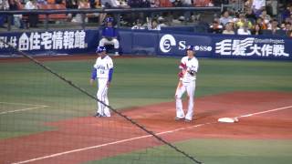 2015年5月8日　横浜DeNA－巨人　筒香選手２点タイムリーツーベースヒット