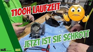 1100h Laufzeit - Jetzt ist sie Schrott