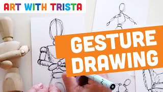 Gesture Drawing Tutorial - Art With Trista