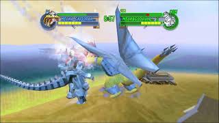 Mechagodzilla 3 vs mecha king ghidorah Hard Godzilla Save the Earth