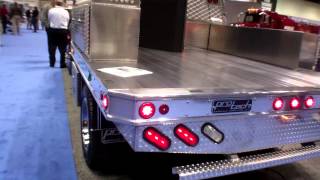 ProTech Aluminum Flatbed/Contractor Style Truck Bed At The NTEA Work Truck Show