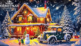 BEAUTIFUL CHRISTMAS MUSIC 2025 🎁 Beautiful Snowy Christmas Ambience🌲Merry Christmas 2025