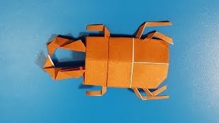 ORIGAMI - Gấp Con Bọ Hung #2 || How To Make Beetles