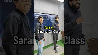 Prateek Sir RAID in Saransh sir Class 🚨 भाइयों में हुई LADAYI ☠️ #shorts #esaral #jee2025 #iit #jee