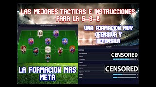 TACTICAS E INSTRUCCIONES 5-3-2|LA FORMACION MAS ROTA DE TODO FIFA 21|5-3-2 FIFA 21