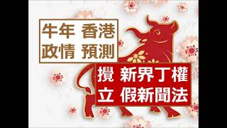 香港牛年「政治運程」預測，攪「新界丁權」，立「假新聞法」；大家睇吓「和理看天下」預測準唔準喇！