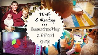 How We Homeschool Our Gifted/Twice Exceptional 4-Year-Old | Reading & Math