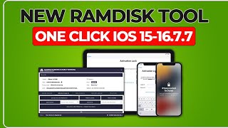 🔥REMOVE iPHONE LOCKED TO OWNER [ NO JAILBREAK iOS 15-16.7.7] NEW  STABLE RAMDISK PRO || ONE CLICK ✅