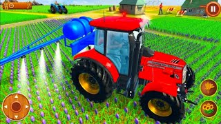 Real Tractor Driving 3D - Modern Farming Simulator 2023 - Android GamePlay