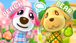 🍑 VS 🍐 Opposite Aesthetic Villager Yards | Lumi Ep #7