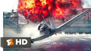Midway (2019) - Destroying the Akagi Scene (7/10) | Movieclips