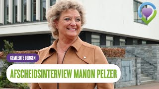 Afscheidsinterview Manon Pelzer