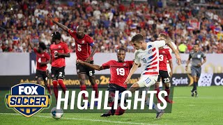 90 in 90: United States vs. Trinidad and Tobago | 2019 CONCACAF Gold Cup Highlights