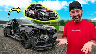 I BOUGHT A GT3 KIT FOR MY WRECKED AUDI RS6