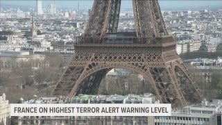 France under highest terror alert warning level