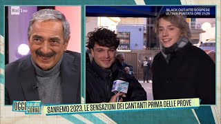 Sanremo 2023, le sensazioni di Leo Gassman prima delle prove - Oggi è un altro giorno 06/02/2023