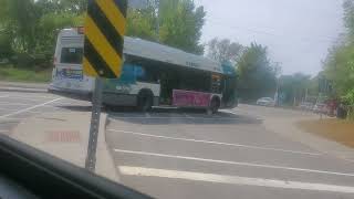 trajet de bus STO sur la ligne 400 Ottawa