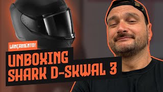 LANÇAMENTO |  Shark D-Skwal 3 (unboxing)