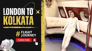 ✈️ London to Kolkata Long Flight Journey - Food \u0026 Experience Full Details! #london #kolkata