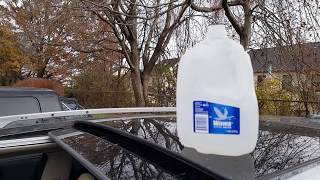 Nissan Rogue clogged sunroof drain clean