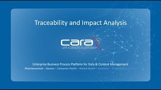 'Where Used' Functionality on the CARA Life Sciences Platform