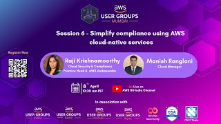 Security Series Session - 6 : Simplify compliance using AWS cloud-native services