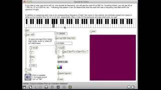 Sound to Color in Max MSP