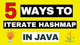 5 Ways To Iterate Through HashMap In Java | Core Java Interview Questions