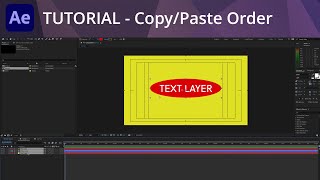 After Effects Tutorial - Copy/Paste Layer Order
