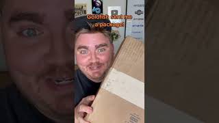 Goldfish sent me a package! #goldfish #dunkin #prpackage #unboxing #shorts