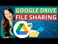 Google Drive Sharing Files Basics Tutorial