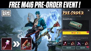 😎 BGMI Free Upgradable M416 Pre-Order Event Full Explain | How To Convert Scar-L Gem To M416 Gem?