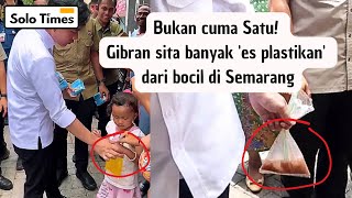 GIBRAN Beberapa Kali Sita 'Es Plastikan' Milik Bocil di Mayangsari, Semarang!