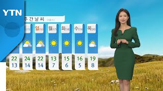 [날씨] 내일 완연한 가을 날씨...큰 일교차 주의 / YTN