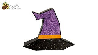 Halloween Witch Hat SVG Assembly Tutorial