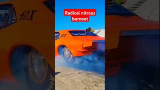 Radical sounding nitrous big block turn it up !! #car #car #racing #race #fast