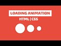 CSS Loading Animation - How to Create a Loading Animation Using HTML & CSS