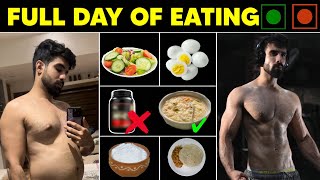 FULL DAY OF EATING|VEG & NON VEG *BUDGET DIET* PLAN FOR INDIAN STUDENTS| ABS|NATURAL BODY